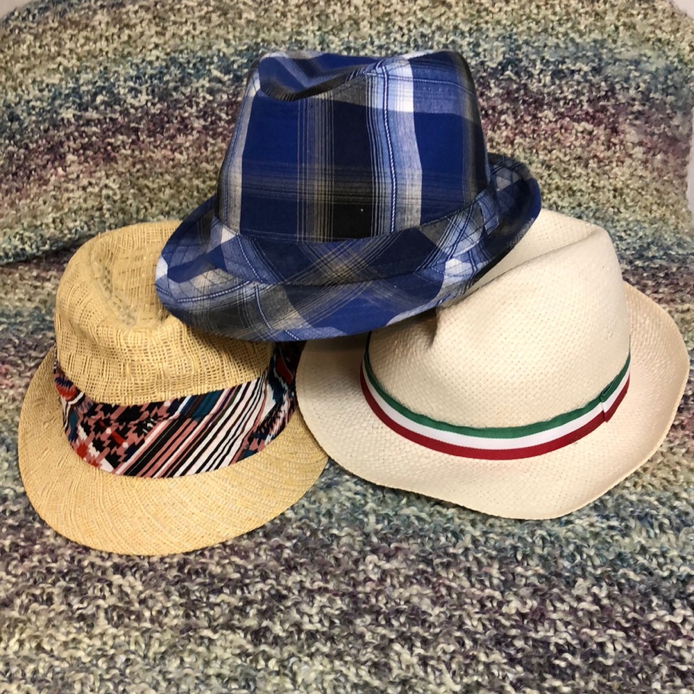 Fedora bundle. Dress up fun for you or your kids!